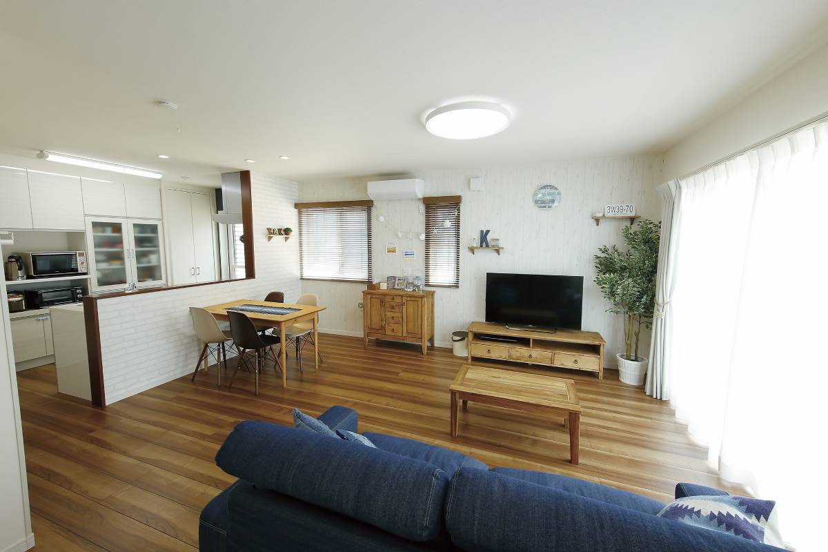 　「カリフォルニアスタイル」のこだわりの内装インテリア